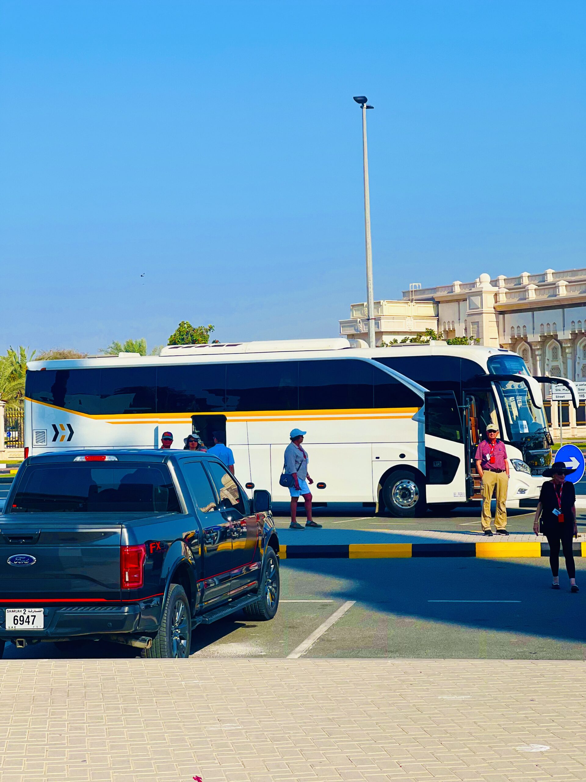Luxury bus rental UAE